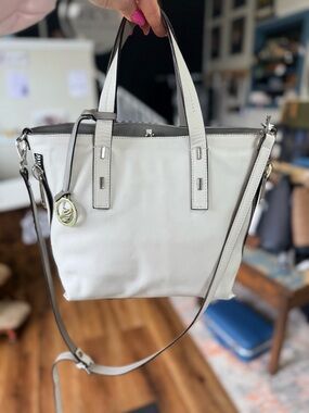 A. Bellucci EUC Italian Leather Satchel w/ Crossbody